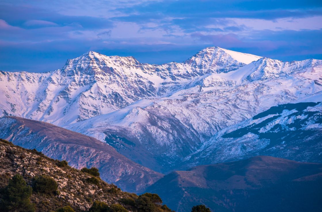 vista de sierra nevada españa